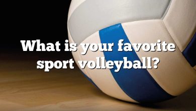 What is your favorite sport volleyball?