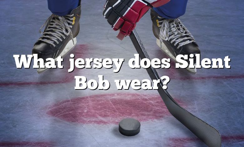 What jersey does Silent Bob wear?