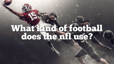 What kind of football does the nfl use?