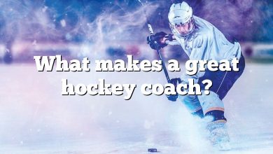 What makes a great hockey coach?