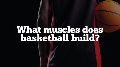 What muscles does basketball build?