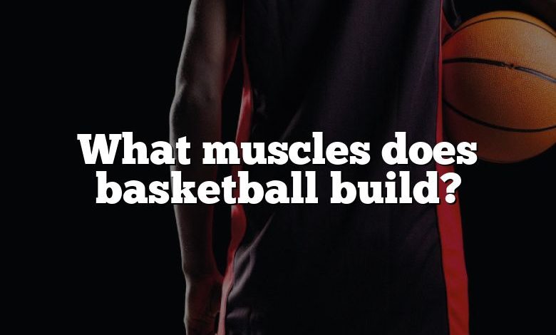 What muscles does basketball build?