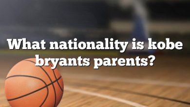 What nationality is kobe bryants parents?
