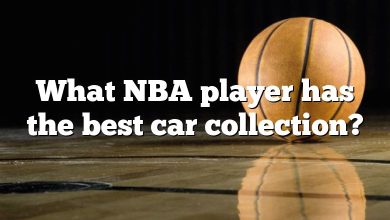 What NBA player has the best car collection?