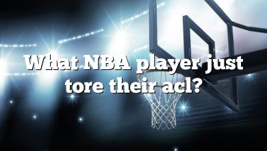 What NBA player just tore their acl?