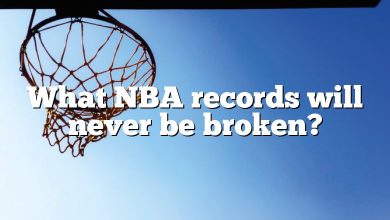 What NBA records will never be broken?
