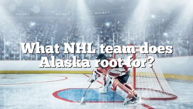 What NHL team does Alaska root for?