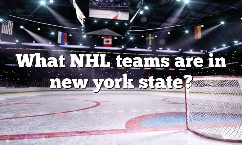 What NHL teams are in new york state?