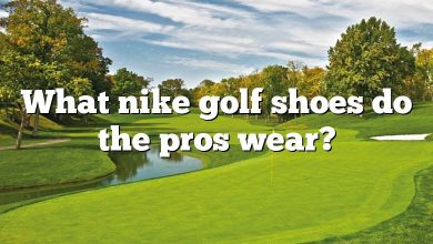 What nike golf shoes do the pros wear?