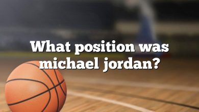 What position was michael jordan?