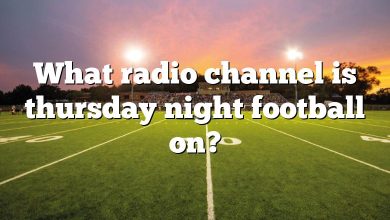 What radio channel is thursday night football on?