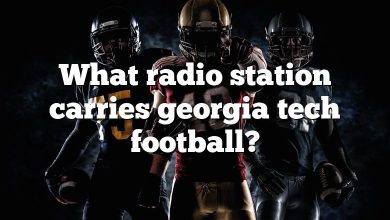 What radio station carries georgia tech football?