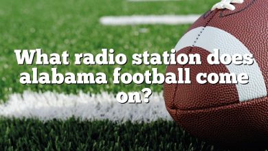 What radio station does alabama football come on?