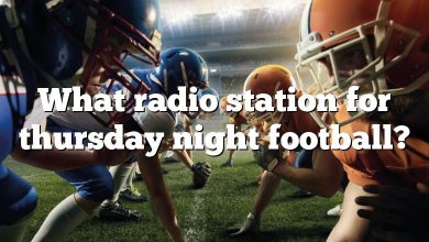 What radio station for thursday night football?