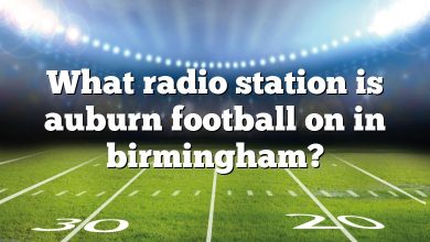 What radio station is auburn football on in birmingham?