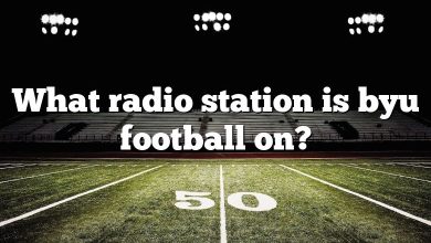 What radio station is byu football on?
