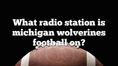 What radio station is michigan wolverines football on?