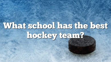 What school has the best hockey team?