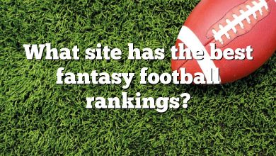 What site has the best fantasy football rankings?