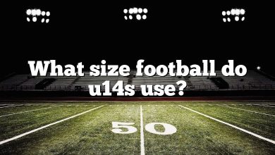 What size football do u14s use?