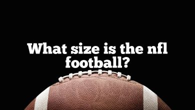 What size is the nfl football?