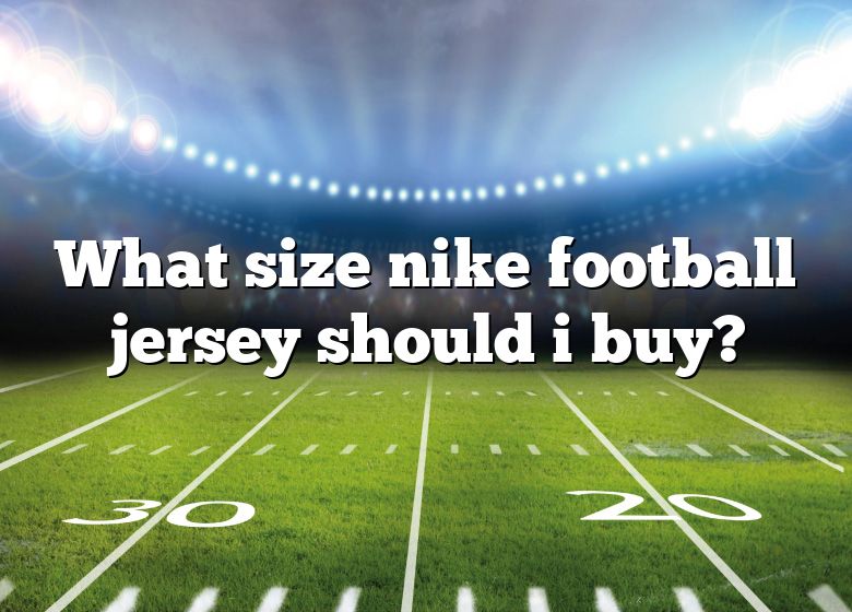 I'm Buying my first NFL jersey. Should I go 1 size smaller or bigger ?? I  wear XL for casual clothes. : r/49ers