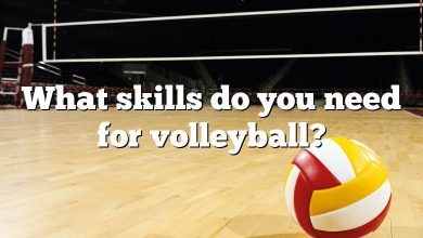 What skills do you need for volleyball?