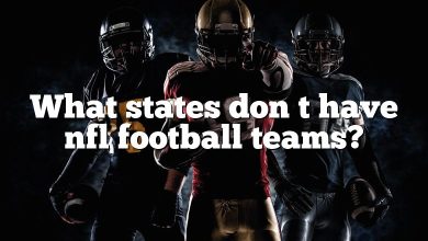 What states don t have nfl football teams?