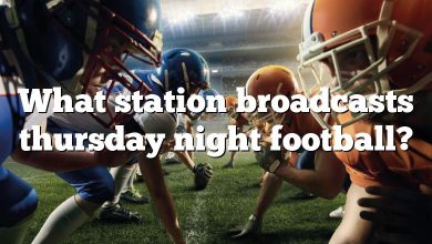 What station broadcasts thursday night football?