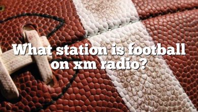 What station is football on xm radio?