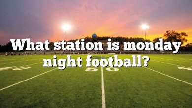 What station is monday night football?