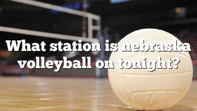 What station is nebraska volleyball on tonight?