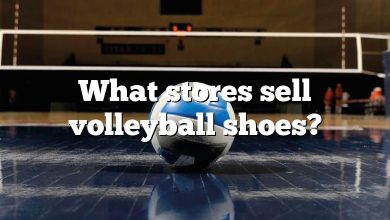 What stores sell volleyball shoes?