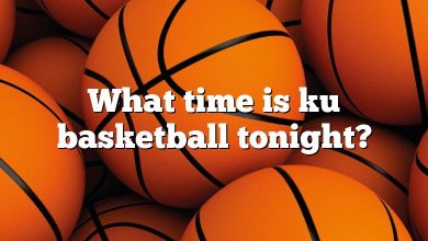 What time is ku basketball tonight?