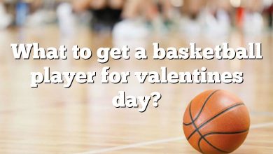 What to get a basketball player for valentines day?