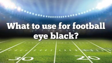 What to use for football eye black?