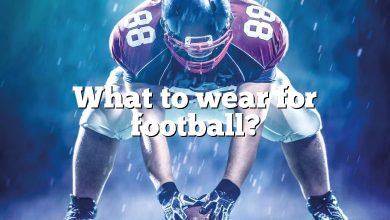 What to wear for football?