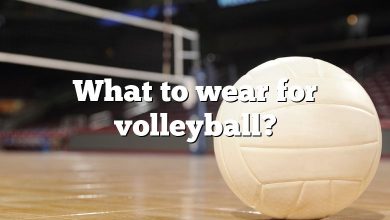 What to wear for volleyball?