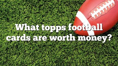 What topps football cards are worth money?