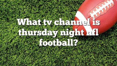 What tv channel is thursday night nfl football?