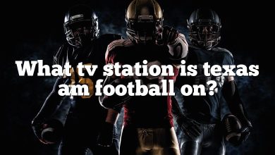 What tv station is texas am football on?