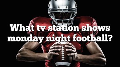 What tv station shows monday night football?