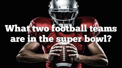 What two football teams are in the super bowl?