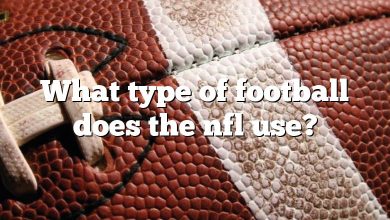 What type of football does the nfl use?
