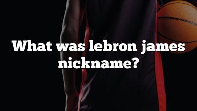 What was lebron james nickname?