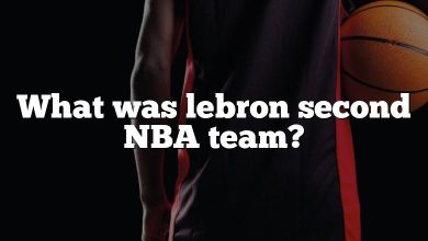 What was lebron second NBA team?