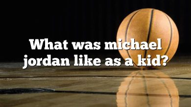 What was michael jordan like as a kid?