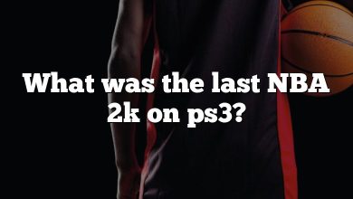 What was the last NBA 2k on ps3?
