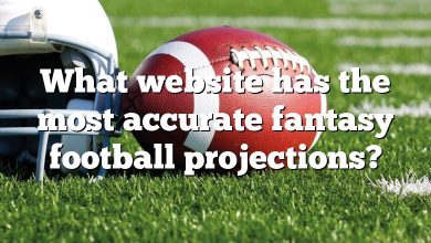 What website has the most accurate fantasy football projections?