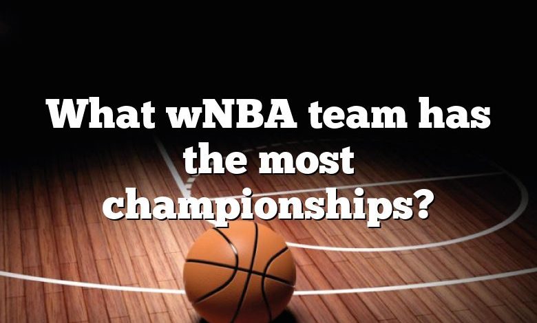 What wNBA team has the most championships?